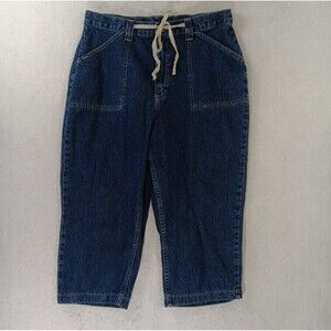 Riders By Lee Denim Capri Pants Women's Size 14 Blue